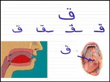 Leçon 8 - Vidéo 1  - Deux lettres de l'alphabet arabe  ف ق affectées de voyelles
