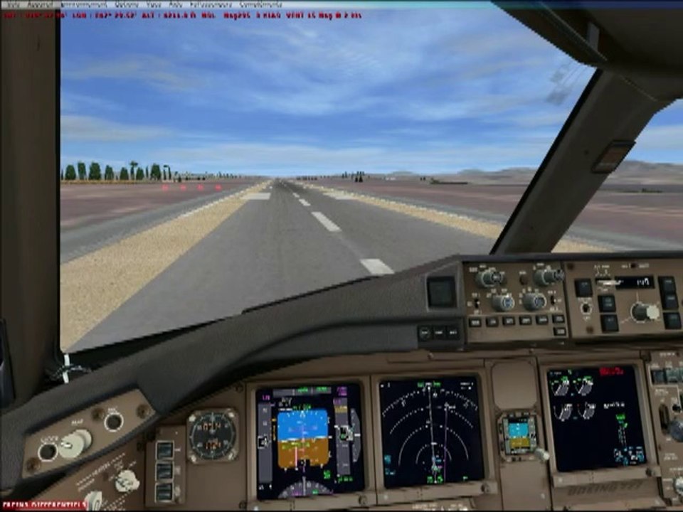MD051 arrivée à Ivato FMMI PMDG 777 - 300 ER