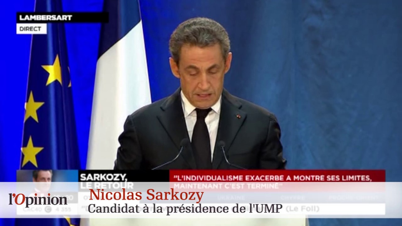 La Phrase du jour : Nicolas Sarkozy, objectif 2017