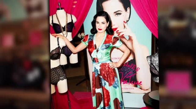 Dita Von Teese veröffentlicht ihre neue Unterwäschekollektion