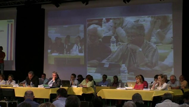 20140925 conseil communautaire ales agglo intervention A.Beaud