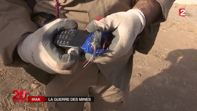 Irak : les démineurs kurdes face aux pièges des jihadistes de l'Etat islamique