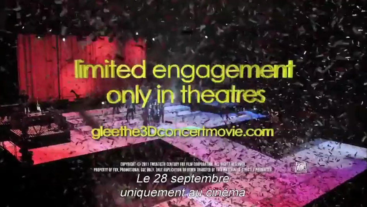 Glee ! On Tour- 3D- Glee on Tour vu par Rachel (VOST)