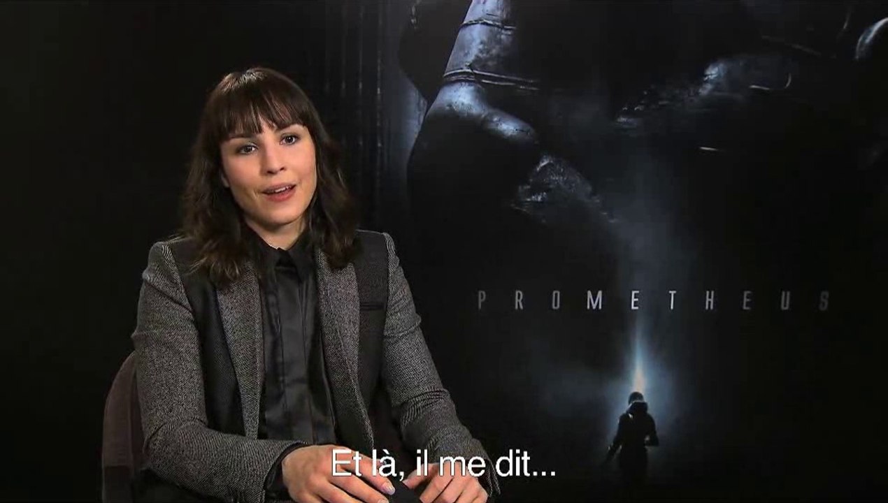 Prometheus - Noomi Rapace et Michael Fassbender parlent de Ridley Scott