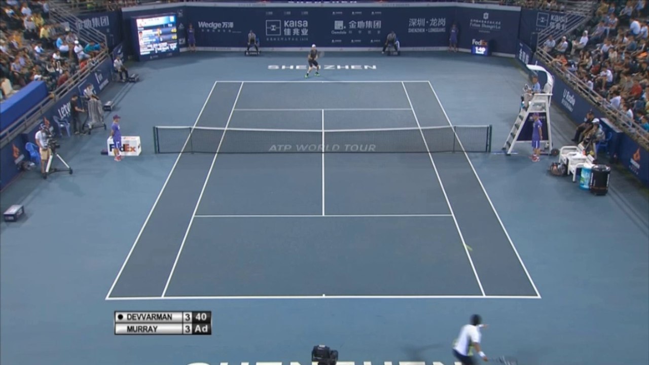 Shenzhen: Murray gibt sich keine Blöße