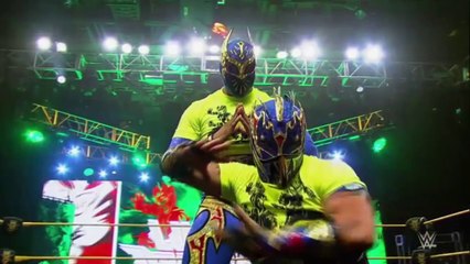 JoJo announcing The Lucha Dragons vs The Ascension