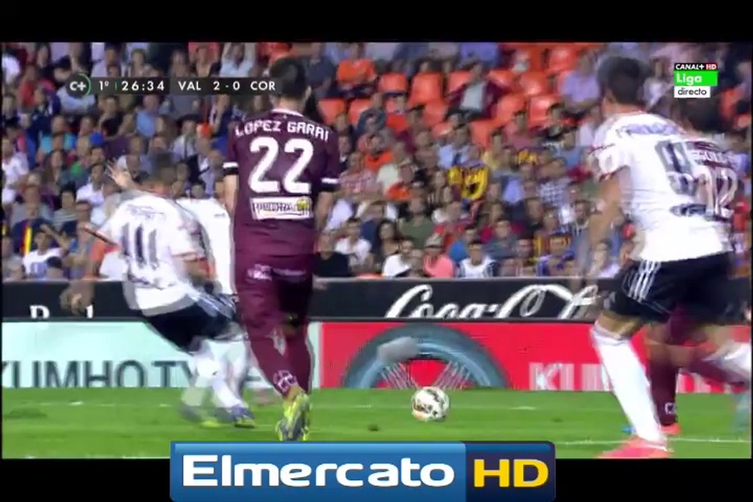 goal Gaya - valencia 2-0 cordoba