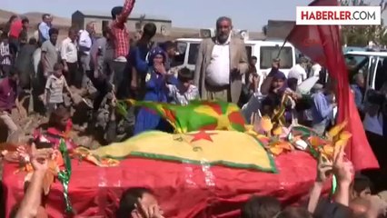 Viranşehir'de Ypg'linin Cenazesinde Gergilik 2