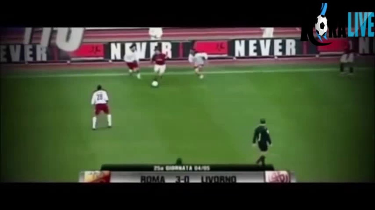 Francesco totti top skills مهارات فرانشيسكو توتى