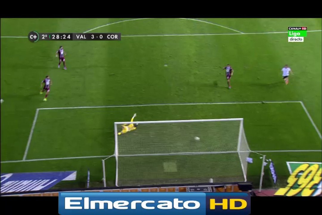 goal fighouli - valencia 3-0 cordoba