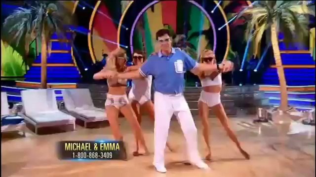 DWTS Season 19 Week 2 - Michael Waltrip & Emma - Samba - Dancing With The Stars 2014 (1)