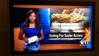 KTVA reporter quits on-air, reveals herself as owner of Alaska Cannabis Club (Low)