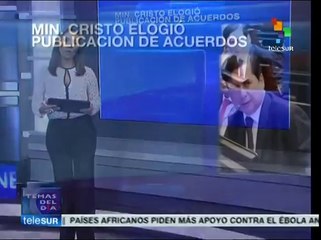 Colombia: defiende Cristo revelación de acuerdos gobierno-FARC