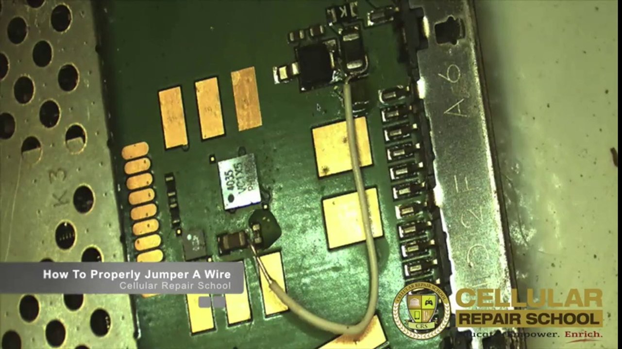 How To Solder Jumper A Wire video Dailymotion