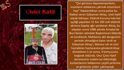 Türkiye'nin En Ünlü Seri Katilleri