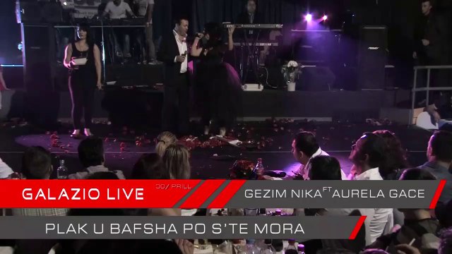Gezim NIka Ft Aurela Gace Live 30 Prill Ne athine 2014