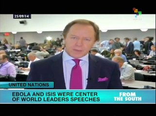 UN General Assembly focuses on ISIS and ebola