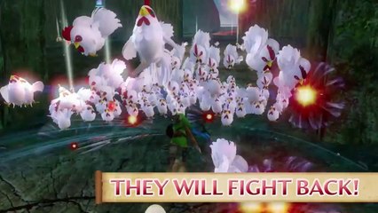 Wii U  Hyrule Warriors  Cucco Trailer