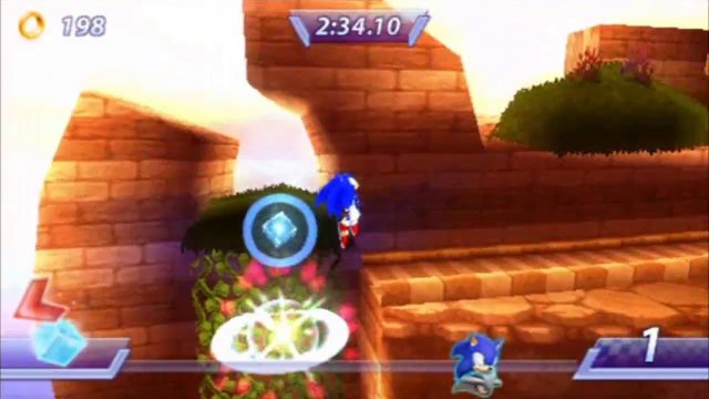 Sonic Rivals - Sonic : Zone Colosseum Highway Acte 1