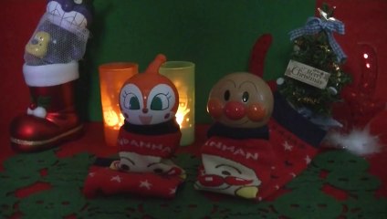 アンパンマン メリークリスマス　ベビーブック１月号ふろく レッグウォーマー　X'mas virsion　Anpanman