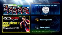Pro Evolution Soccer 2015 Demo Announcement Trailer
