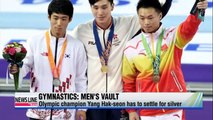 AG 2014 Yang Hak-seon wins silver in men's vault