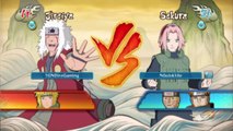 Jiraiya VS Sakura In A Naruto Shippuden Ultimate Ninja Storm Revolution Ranked Xbox Live Match / Battle / Fight