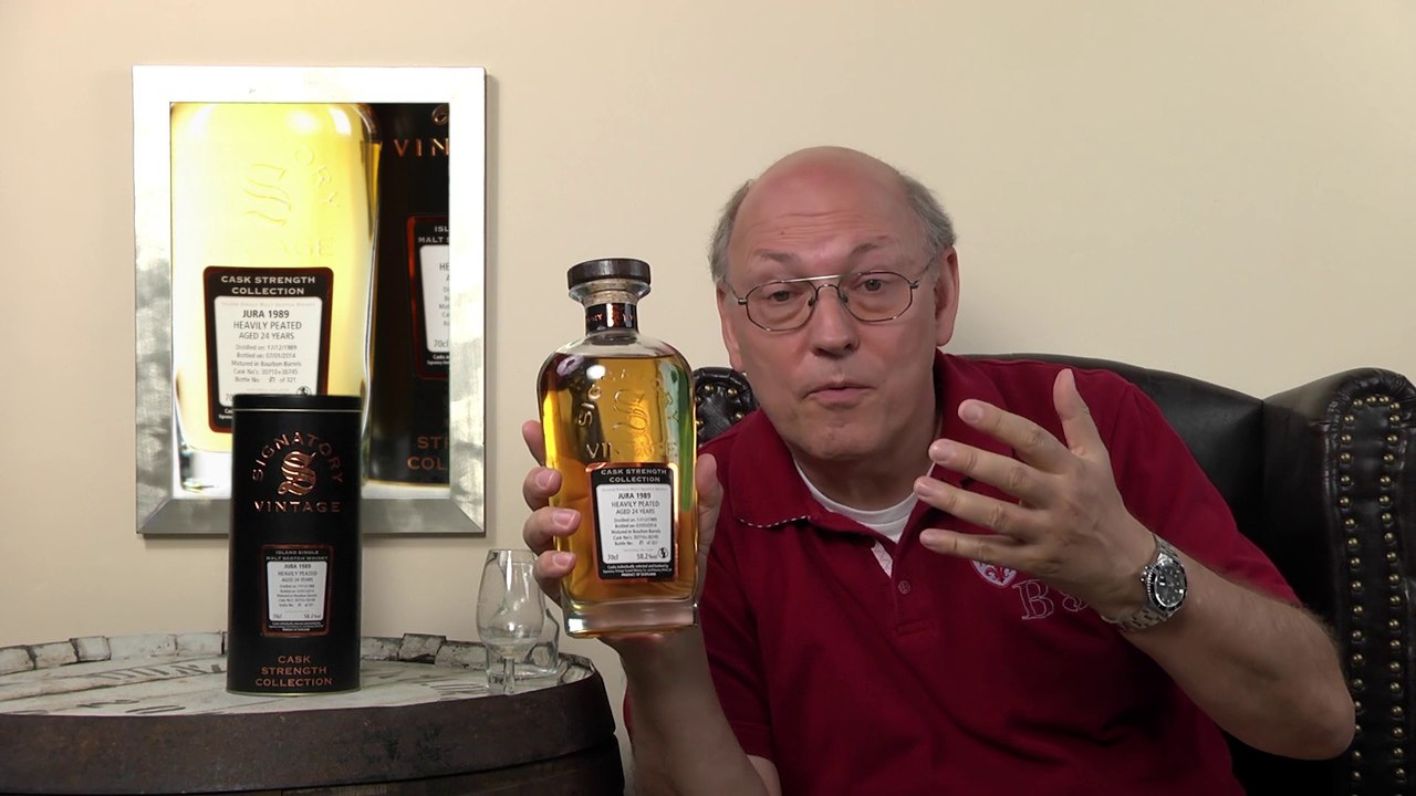 Whisky Tasting Jura 1989 Signatory Vintage Cask Strength