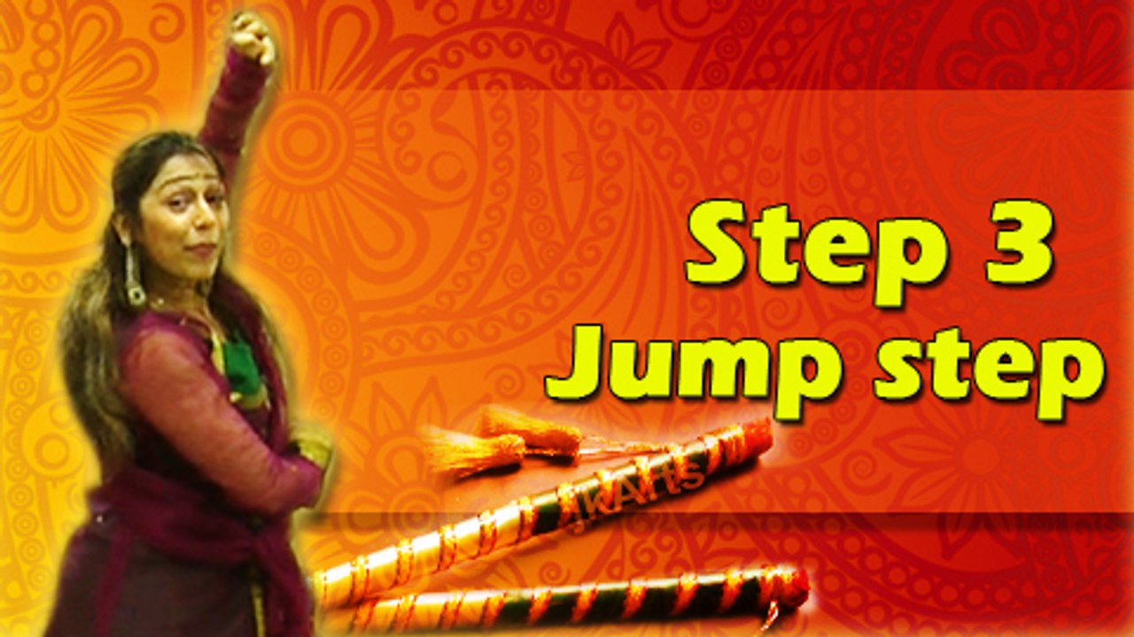Learn Garba Dance Steps With Phulwa Khamkar - Step 3- Jump Step - Navratri Special