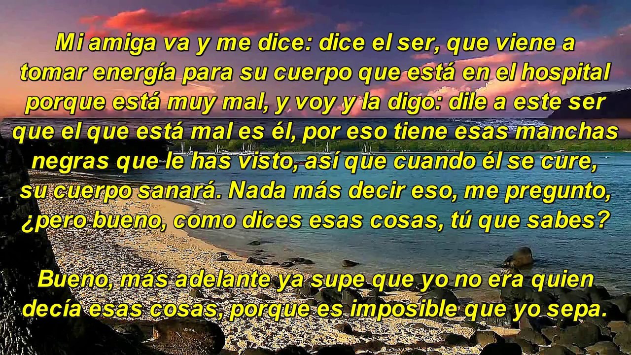 12 - (Cap.2) -  Experiencias con los Seres de las personas