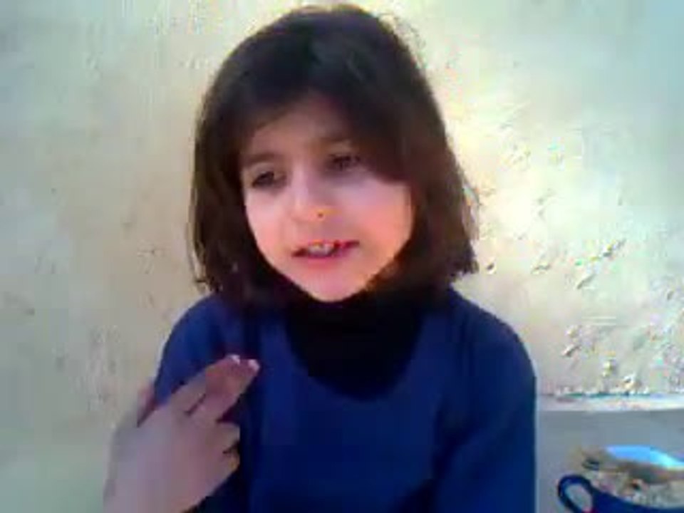 Small  girl about Malala