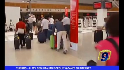 TURISMO | Il 29% degli italiani sceglie le vacanze sul web