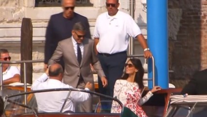 Clooney says goodbye to the single life