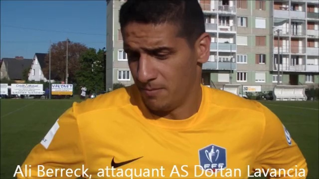 réactions JSO Givors - AS Dortan Lavancia 28 09 2014