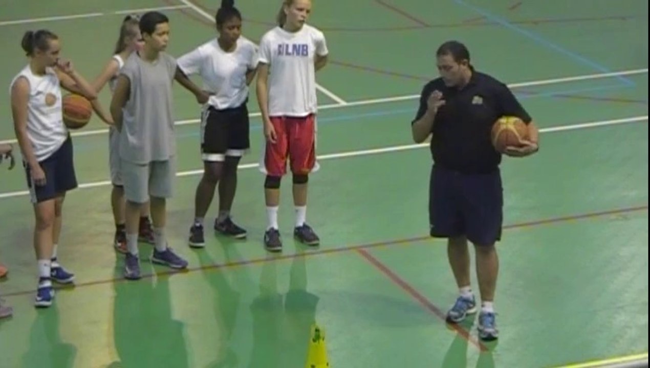 BasketBall - Le dribble et le jeu autour du dribble - Toul le 6 sept. 2014 - Part 2