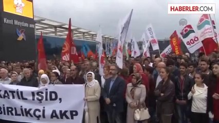 Işid'i Protesto Ettiler