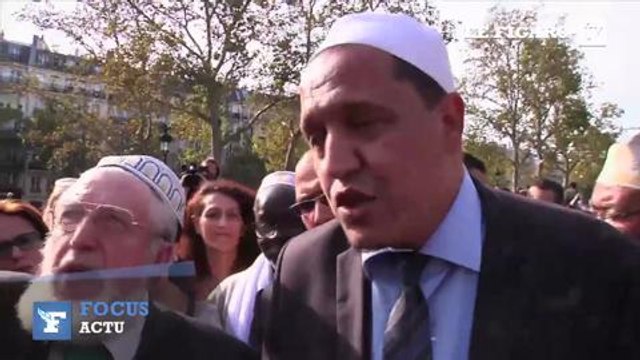 Manif anti-EI à Paris : Ce ne sont pas ces barbares qui nous représentent