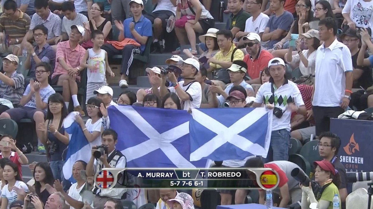 Shenzhen: Sieg! Murray wehrt 5 Matchbälle ab