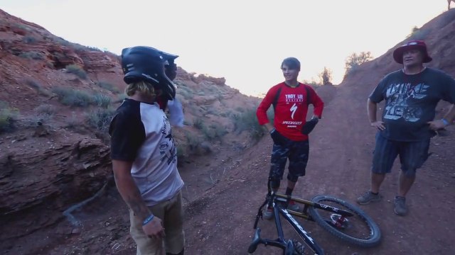 MTB Rider testing Huge Step-Down - Red Bull Rampage