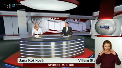 Správy RTVS omylom aj s prekladom do znakovej reči