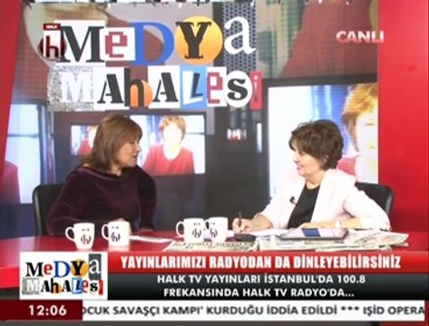 Ayşenur ARSLAN ile Medya Mahallesi konuk Gazeteci Yazgülü Aldoğan 2 26 Eylül 2014