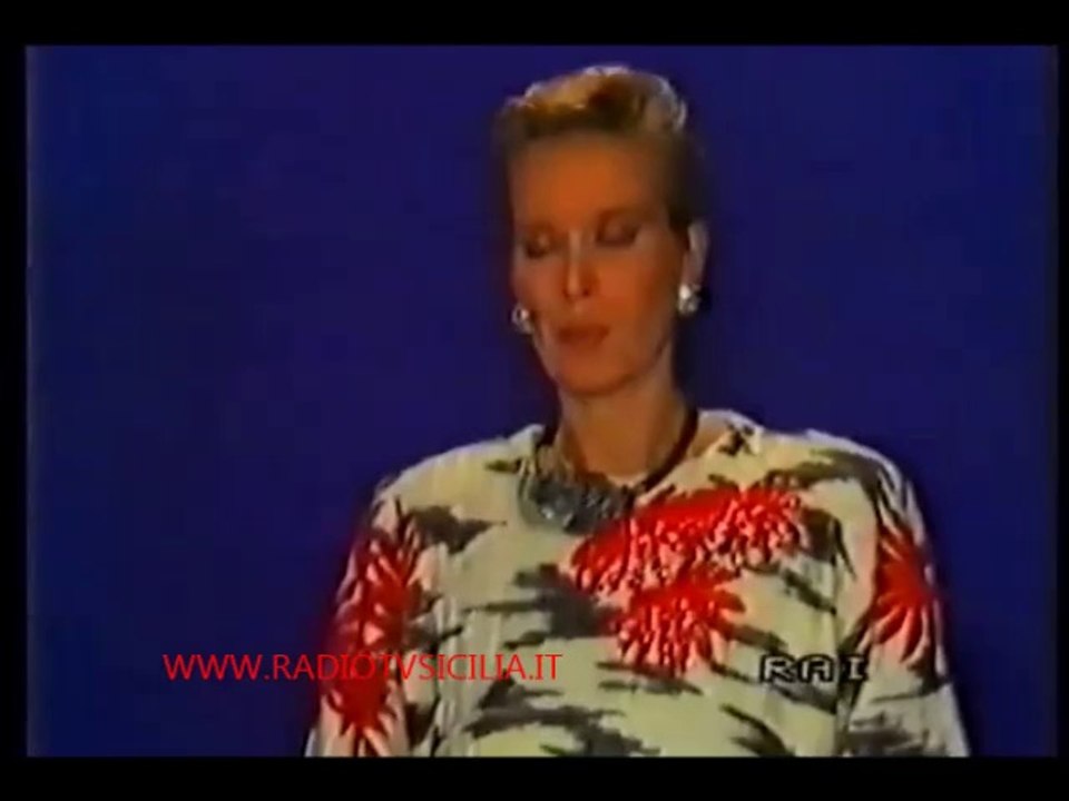 Annuncio (RAI Rete 1) PAOLA PERISSI (1985)