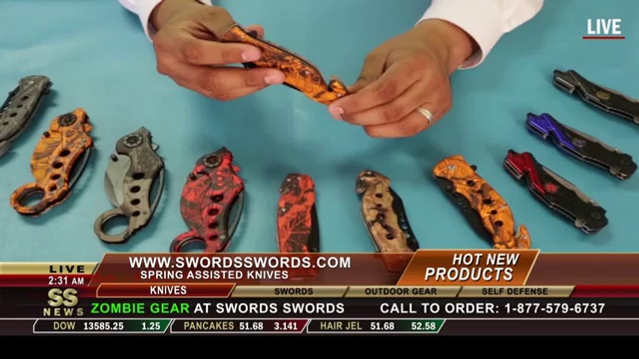 New Spring Assist Knives