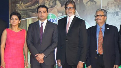 Amitabh Bachchan & Prasoon Joshi @ Dettol & NDTV's Banayega Swachch India Campaign !