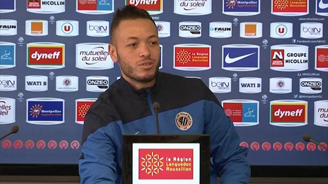 Jamel Saihi avant MHSC vs EA Guingamp (8ème journée L1)