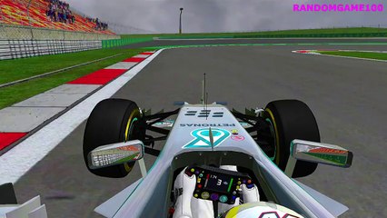 rFactor - F1 2014 - Lewis Hamilton - Onboard - China - HD