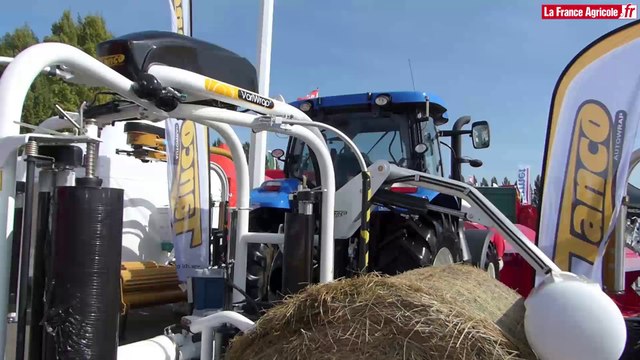 Enrubannage : Tanco, une enrubanneuse à trois satellites