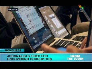 Foreign journalists show support for Honduras colleagues