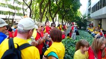 Anglesola . Diada Nacional de Cataluna 2014