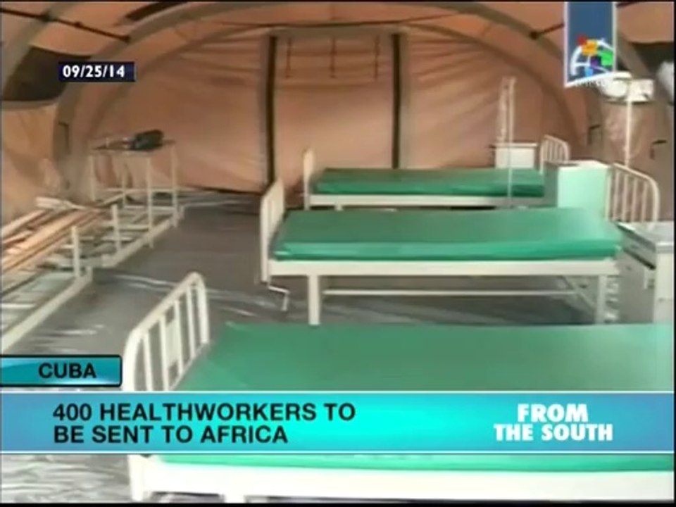 Cuba to send 400 health workers to Africa to fight ebola